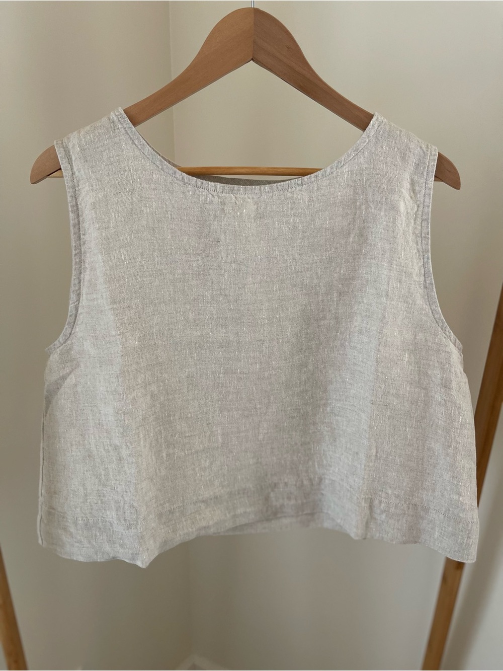 Gillian Stevens Finley Top ~ Oatmeal - Picture 10 of 10
